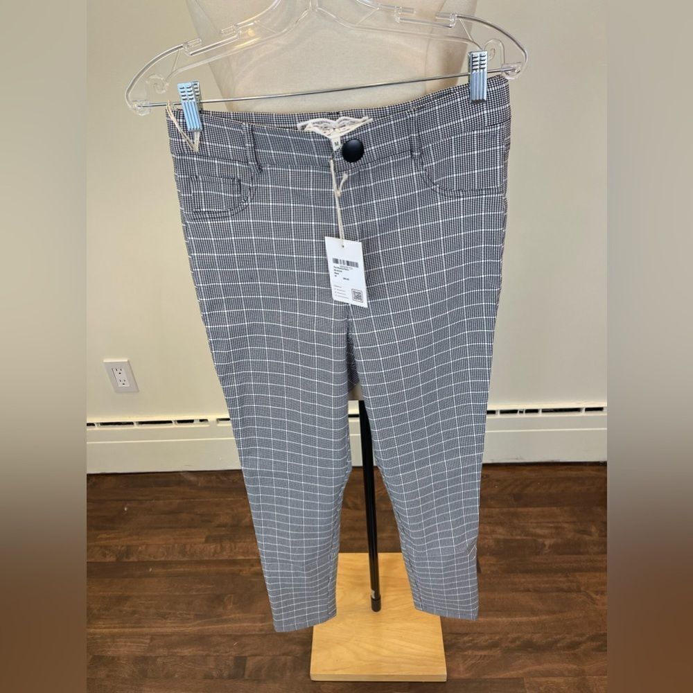 New women’s pants || Checkered grey with white stripes checkered pants || NEW